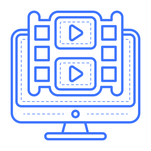 Video Generic color outline icon