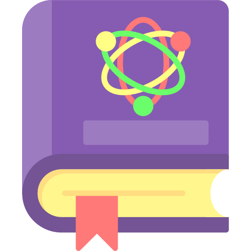 Science Book Generic color fill icon