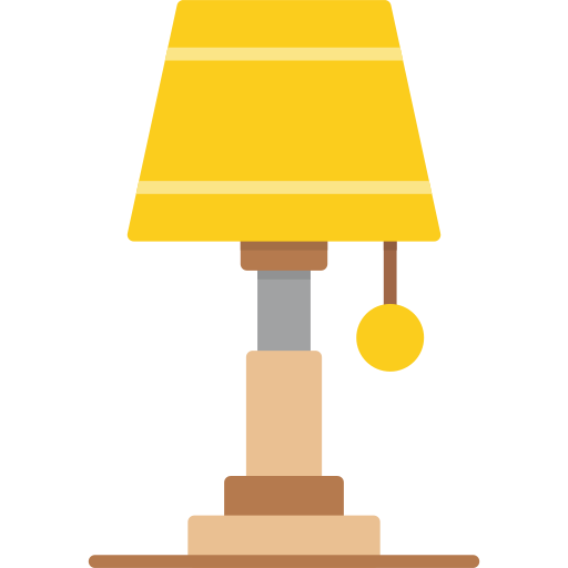 lampada Generic color fill icona