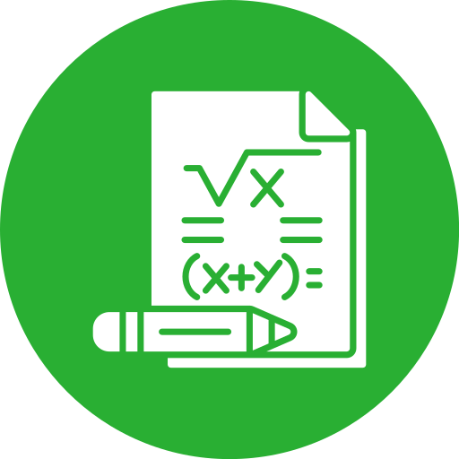Maths Generic color fill icon