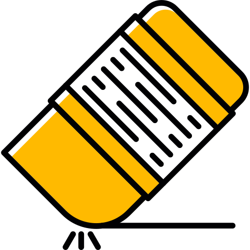 Eraser Generic color lineal-color icon