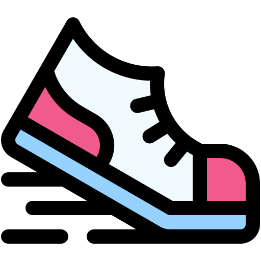 Беговая обувь Generic color lineal-color иконка