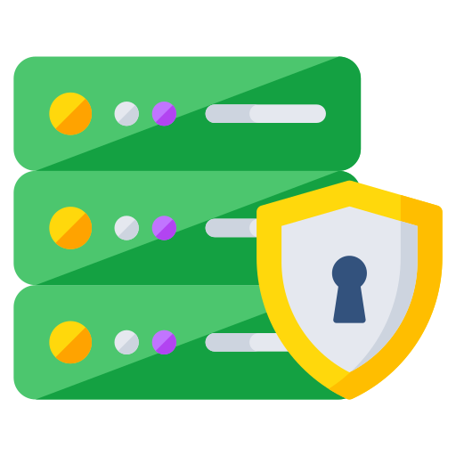 sicurezza del database Generic color fill icona