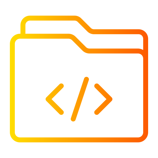 Coding Generic gradient outline icon