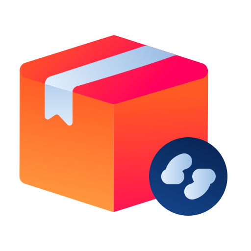 Package box Generic gradient fill icon