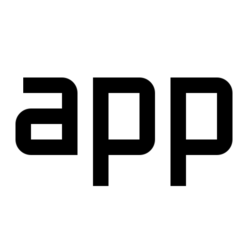 앱 Generic black outline icon