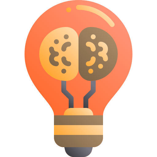 Creative mind Generic gradient fill icon