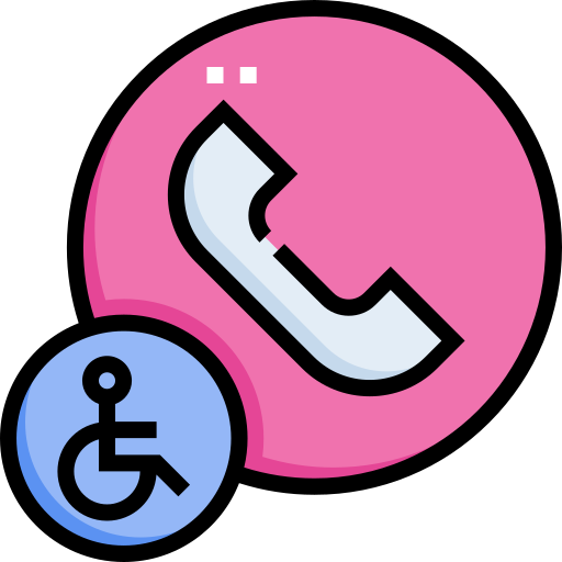 Phone Call Detailed Straight Lineal color icon