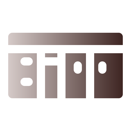 주방 테이블 Generic gradient fill icon