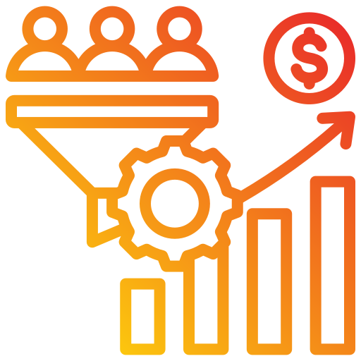 optimisation Generic gradient outline Icône