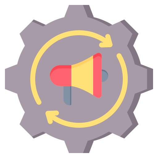Marketing automation Generic color fill icon