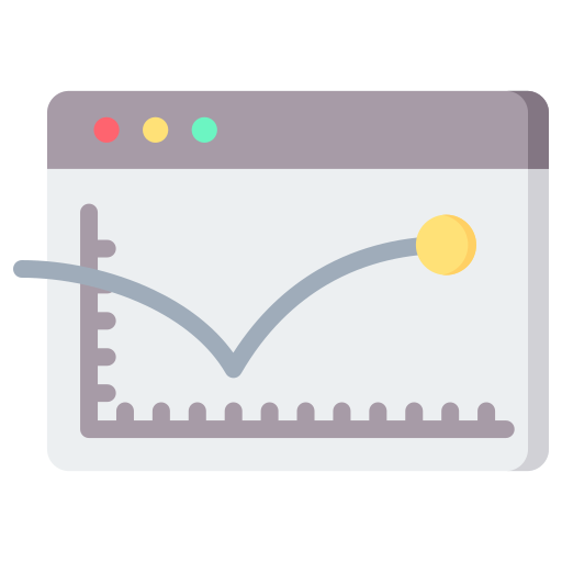 Bounce rate Generic color fill icon