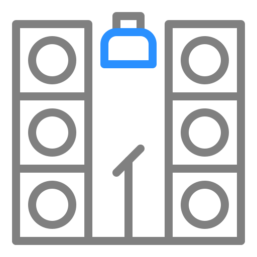 konzert Generic Outline Color icon