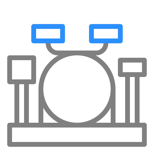 trommel Generic Outline Color icon