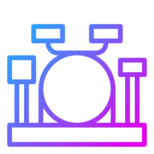 ドラム Generic Gradient icon