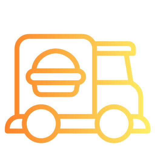 Delivery truck Generic gradient outline icon