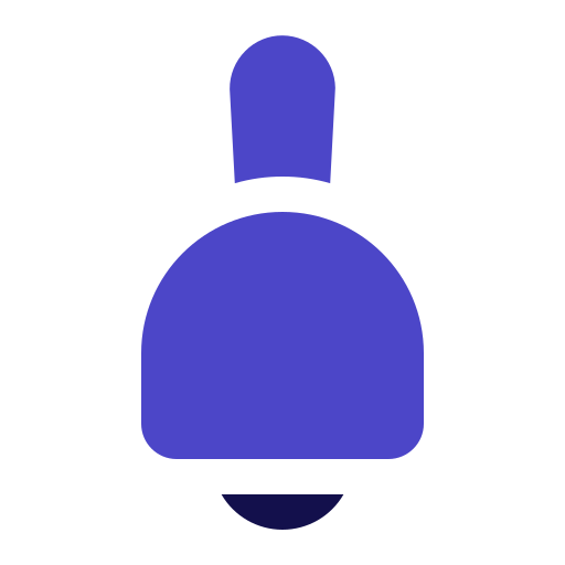 ハンドベル Generic Blue icon