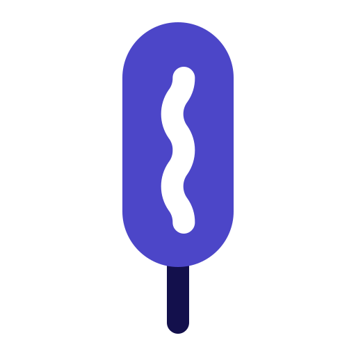 アメリカンドッグ Generic Blue icon