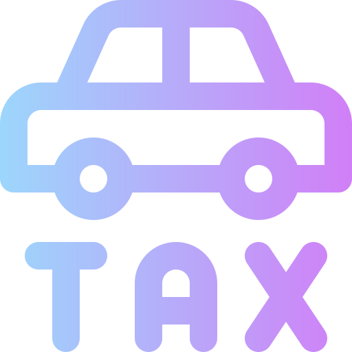 Tax Super Basic Rounded Gradient icon