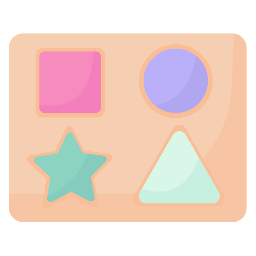 bloques de juguete Generic color fill icono