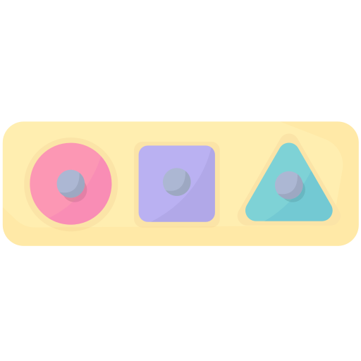 bloques de juguete Generic color fill icono