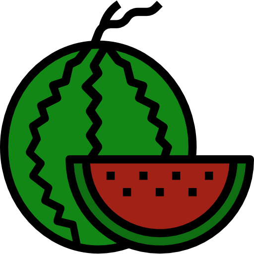 wassermelone Surang Lineal Color icon