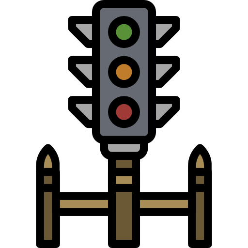 semáforo Surang Lineal Color icono