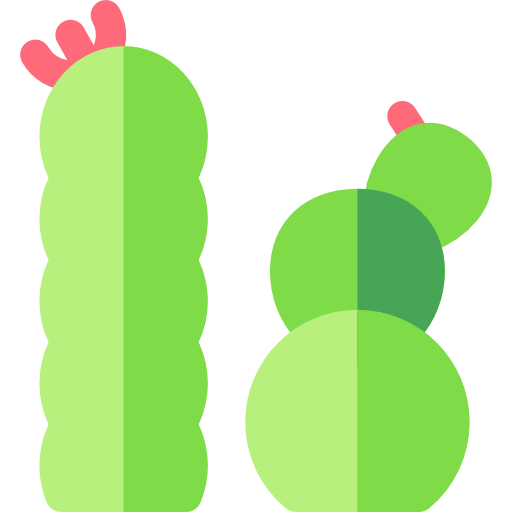 cactus Basic Rounded Flat Icône