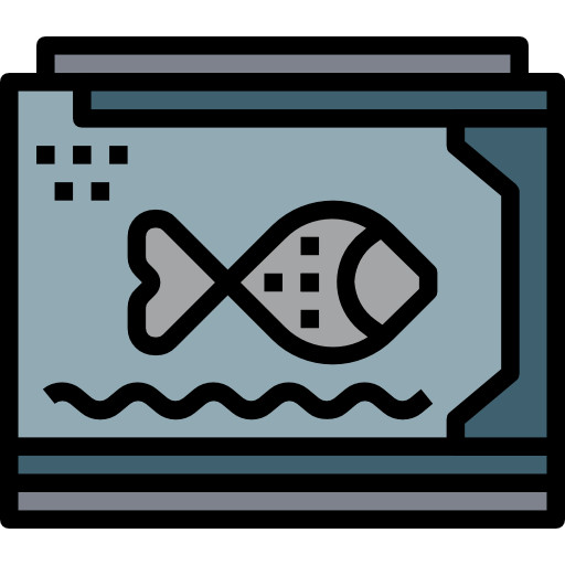 ciotola di pesce Surang Lineal Color icona
