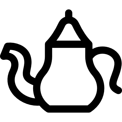 teiera Basic Rounded Lineal icona