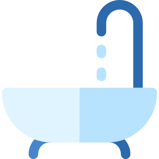Bath Basic Rounded Flat icon