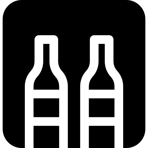 minibar Basic Rounded Filled icon