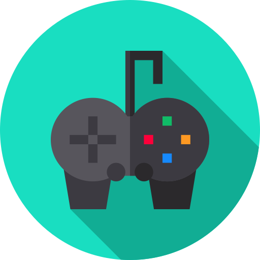 ゲームパッド Flat Circular Flat icon