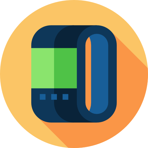Smartwatch Flat Circular Flat icon