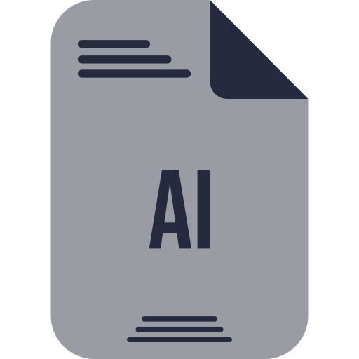 AI Generic color fill icon