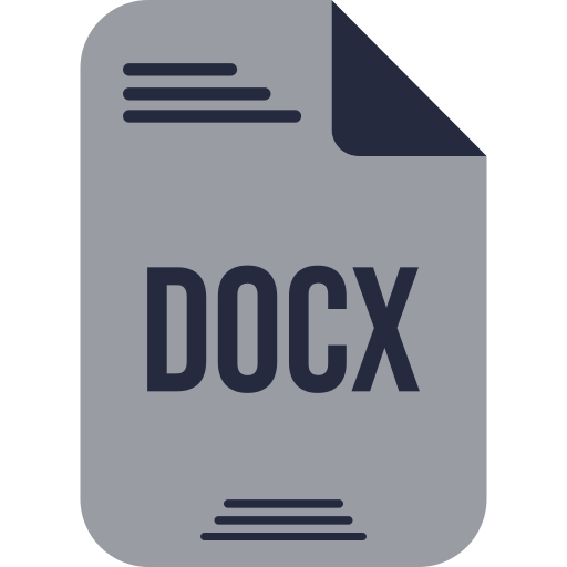 docx Generic color fill icon