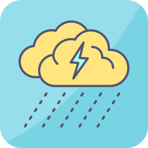 deszczowy dzień Generic color lineal-color ikona