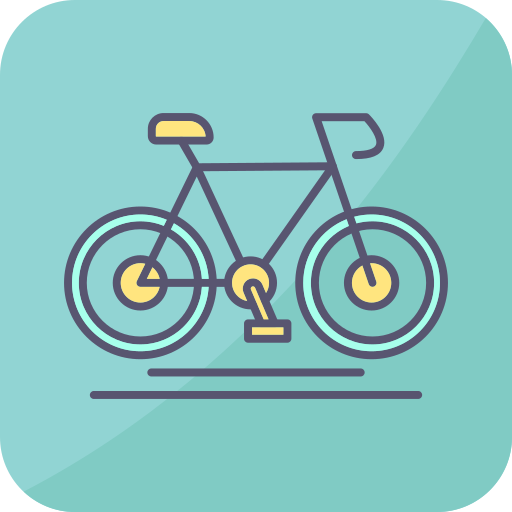 cycling Generic color lineal-color icon