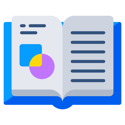 Book Generic color fill icon