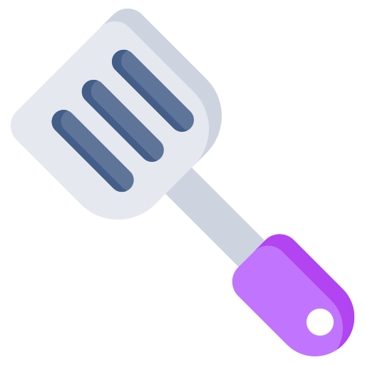 Slotted spoon Generic color fill icon