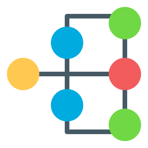 hierarchische struktur Generic color fill icon