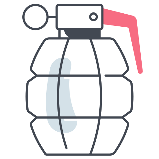 grenade Generic color fill Ícone