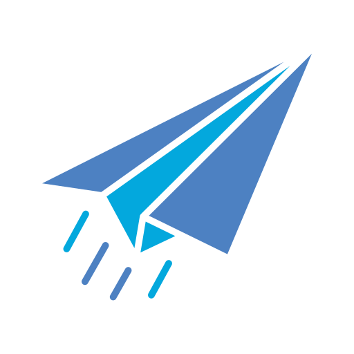 Paper Plane Generic color fill icon