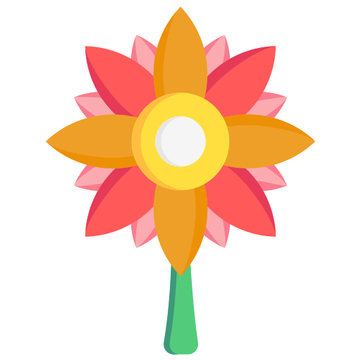 fiore Generic color fill icona