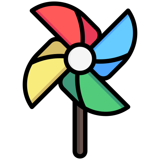 wiatraczek Generic color lineal-color ikona