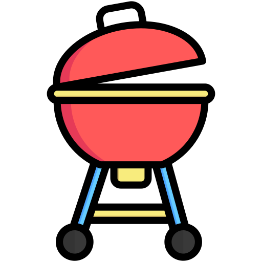 Barbecue Generic color lineal-color icon