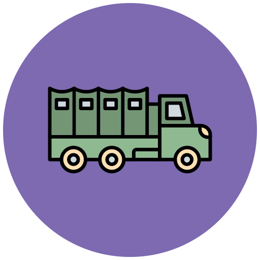 un camion Generic color lineal-color Icône