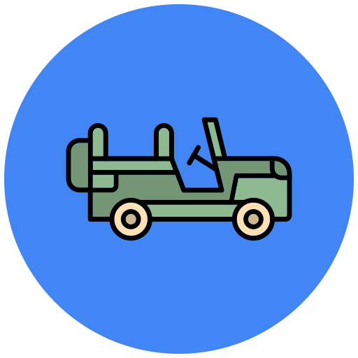 Jeep Generic color lineal-color icon