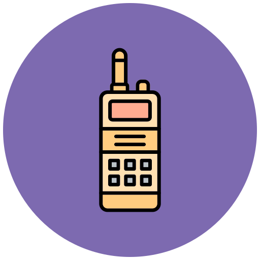 Walkie talkie Generic color lineal-color icon