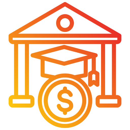 Scholarship Generic gradient outline icon